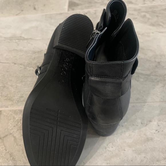 Ecco - Leather Ankle Boots - Picture 12 of 14